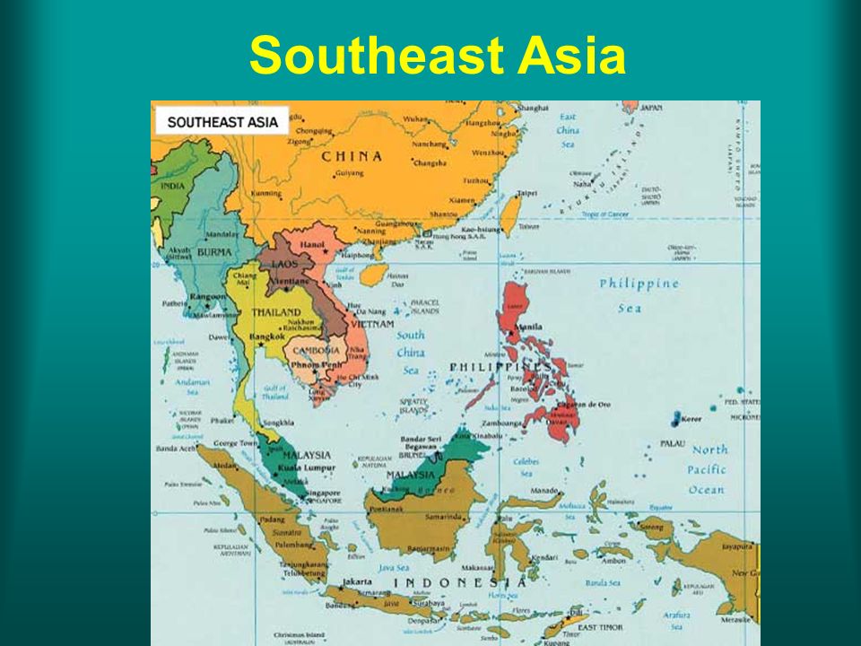 © 2011 Pearson Education, Inc. Southeast Asia