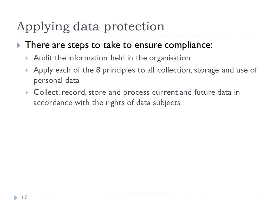 Data Protection And Computer Misuse Act Material Modified By Eric From ...