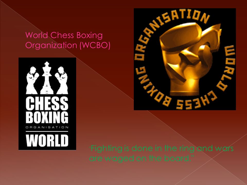 Calaméo - Official Wcbo Chess Boxing Rules English Language