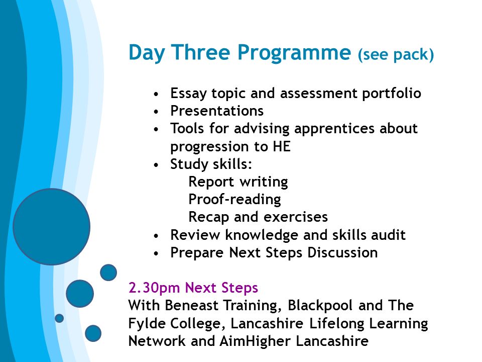 Easy Essay Topics For High School Students Preparation For Higher Education Day Three Programme See Pack Essay Topic Essay In English Language also Freelance Writing Services Com Welcome Preparation For Higher Education Day Three Programme See Should The Government Provide Health Care Essay