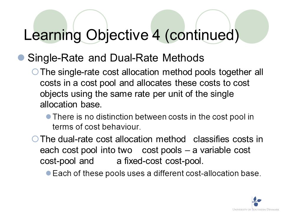 Chapter 5 Cost Allocation. Introduction Cost allocation is an inescapable  problem in nearly every organisation and in nearly every facet of accounting.  - ppt download