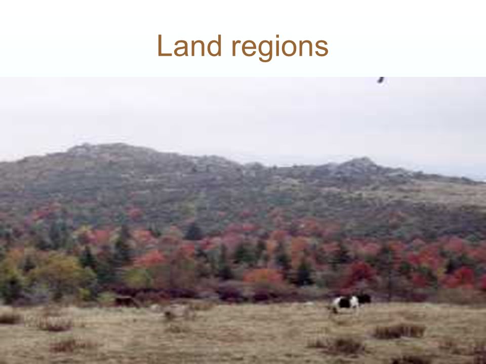 Land regions
