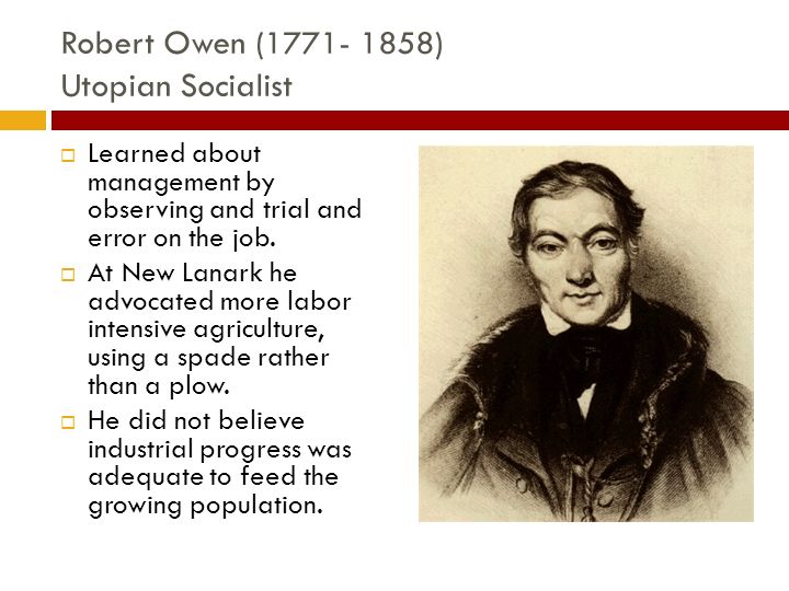 Robert Owen Socialism