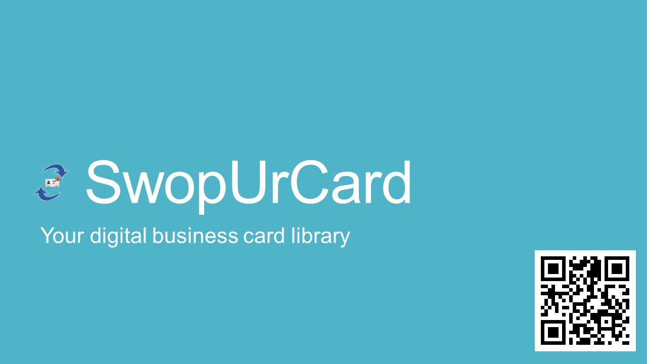 SwopUrCard Your digital business card library