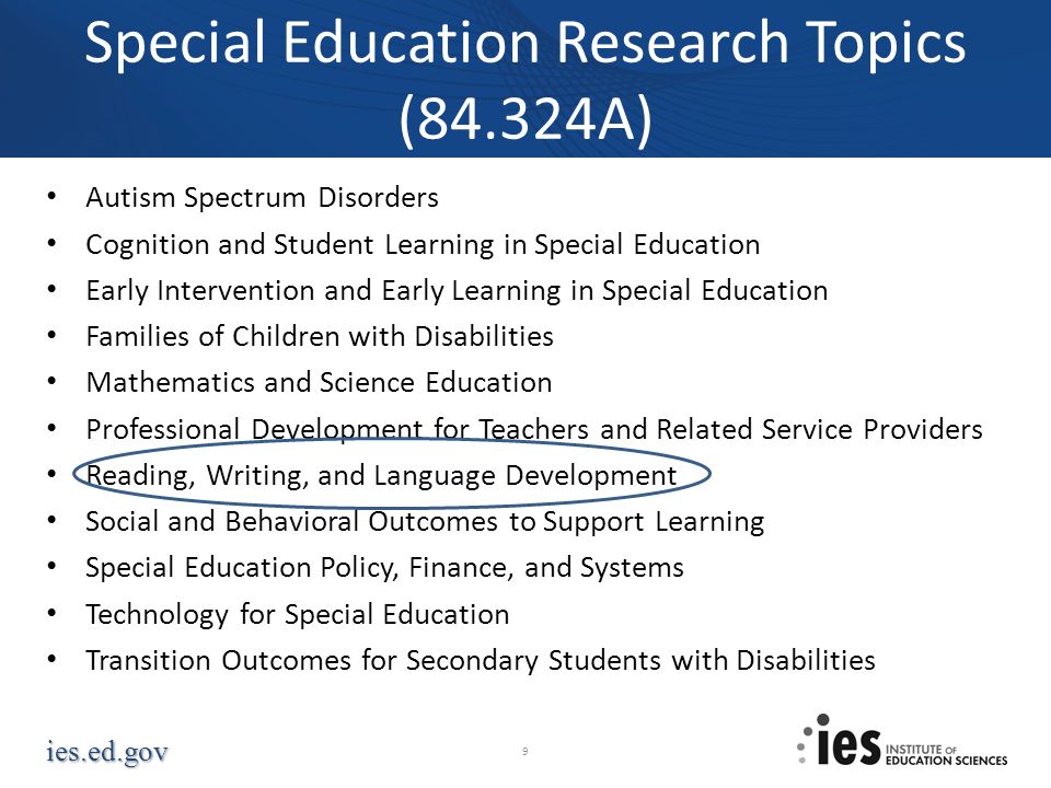 disability research topics