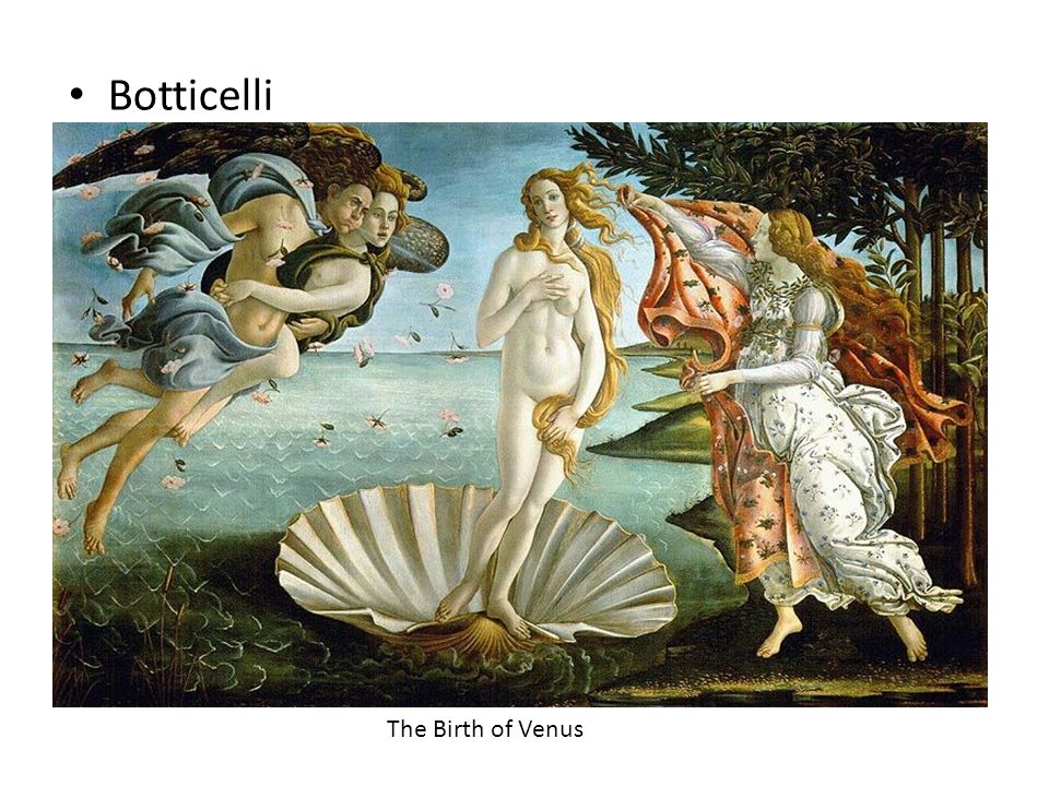 Botticelli The Birth of Venus