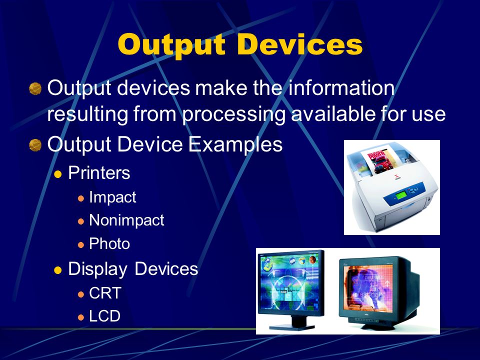 Device примеры. Устройства вывода. Basic компьютер. Output devices. The device operates