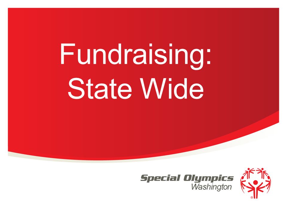 Washington Fundraising: State Wide