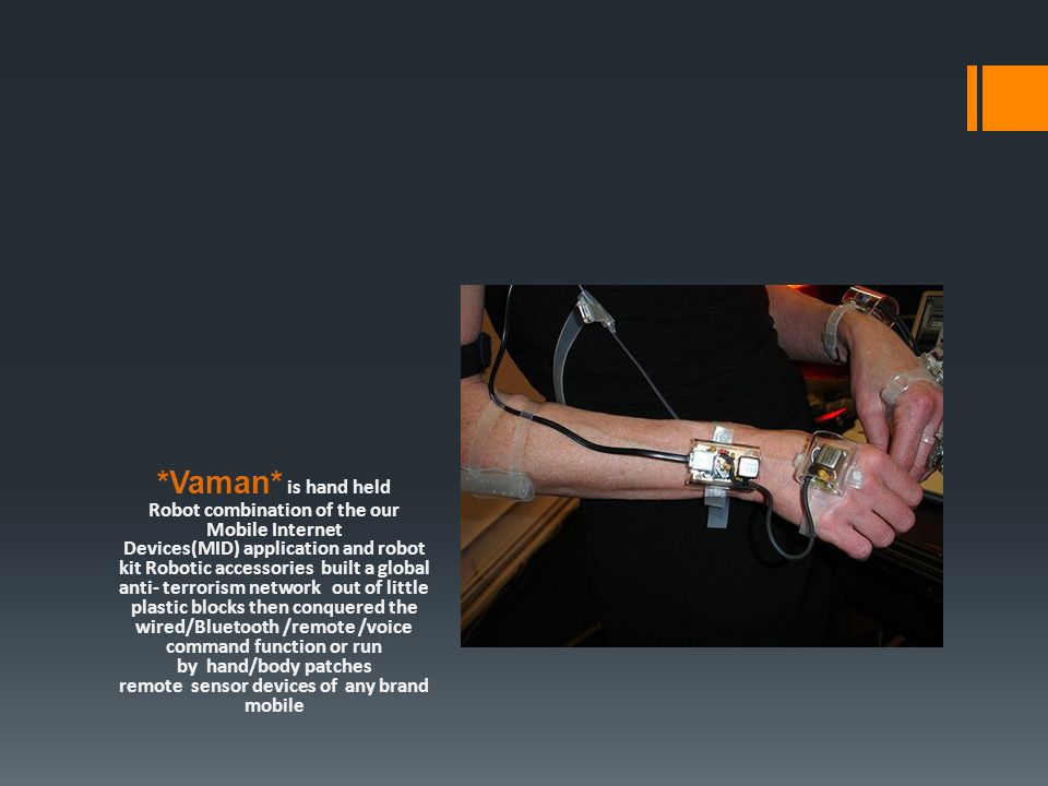 Vaman robot smart systems every mobile unit and our robot accessorise