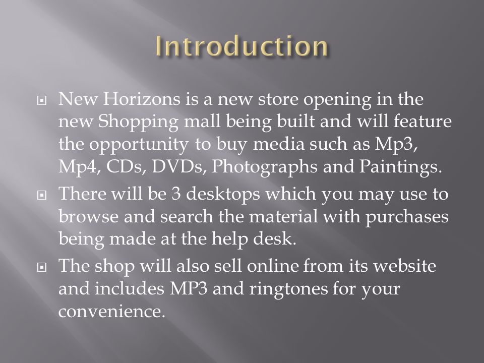 Grand Opening New Horizons Is A New Store Opening In The New