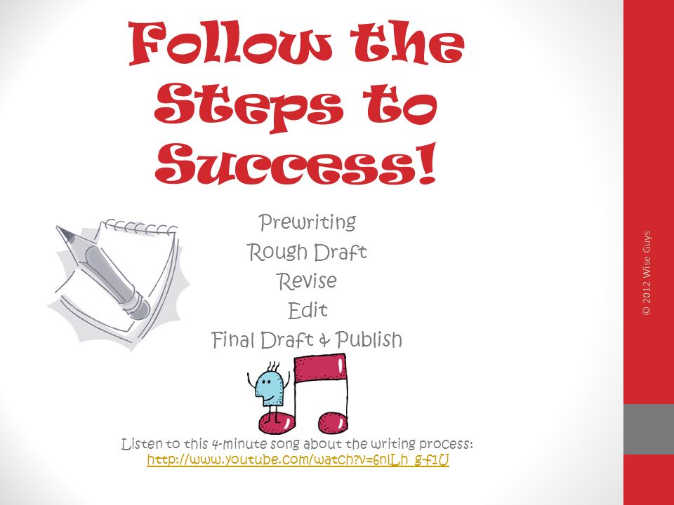 Follow the Steps to Success.