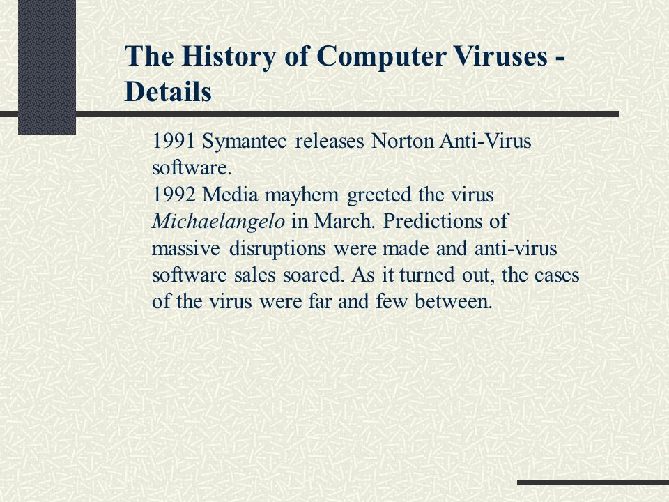 impact of computer viruses on society