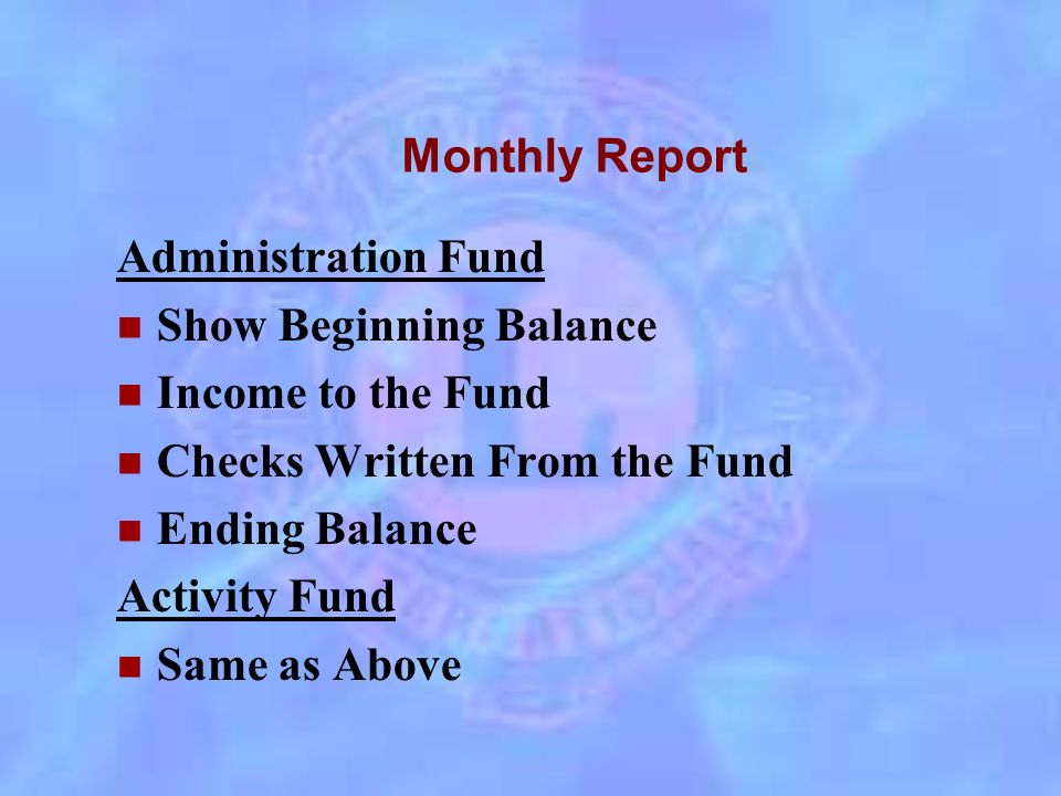 Sample Project/Activity Budget