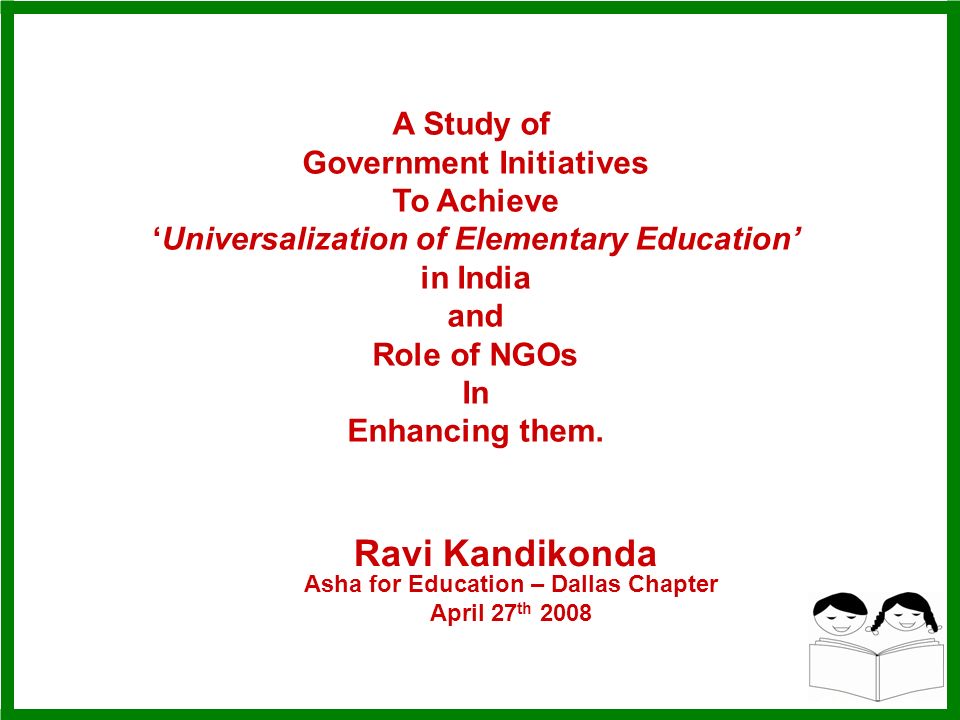elementary education in india