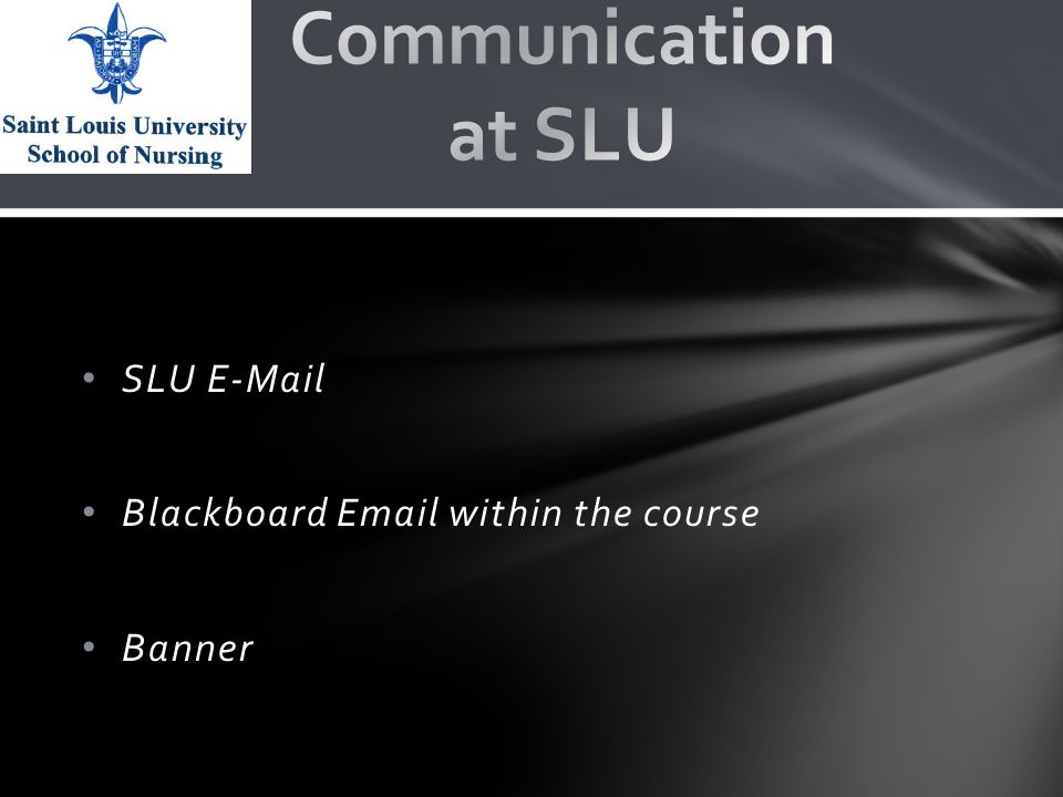 Blackboard slu 2024