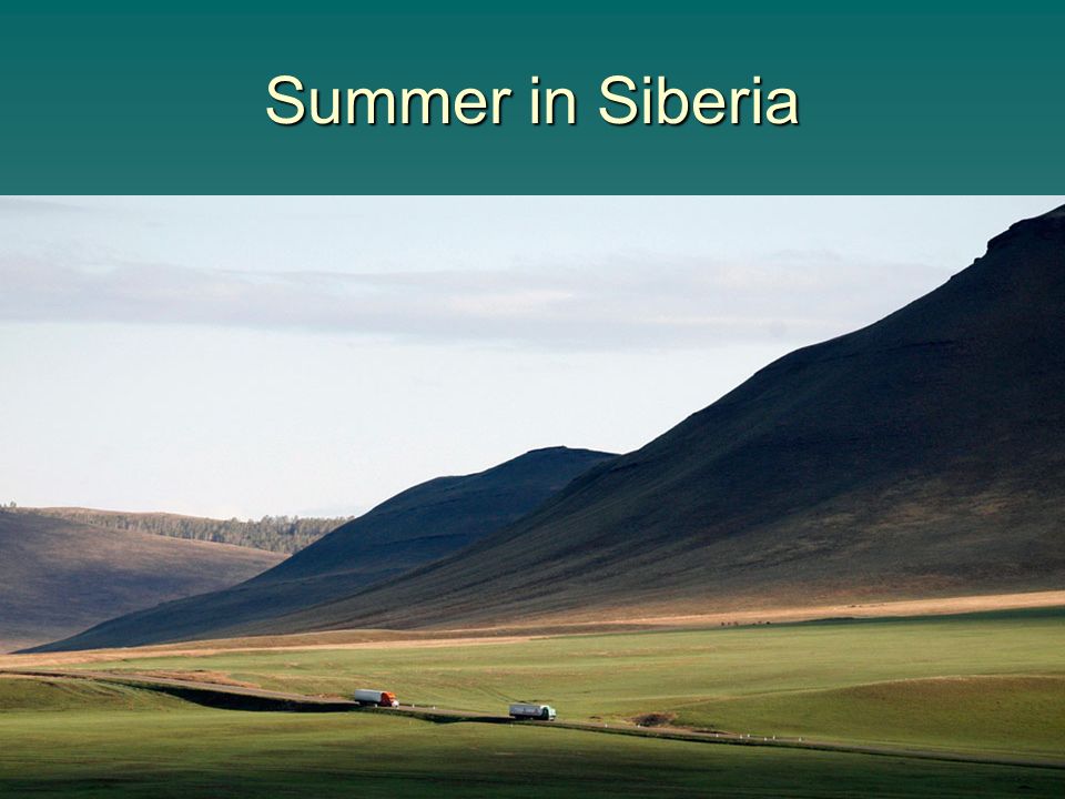 Summer in Siberia