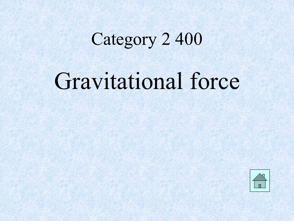 Category Gravitational force