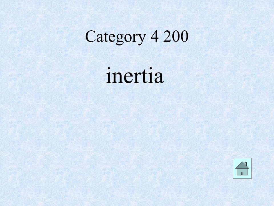 Category inertia