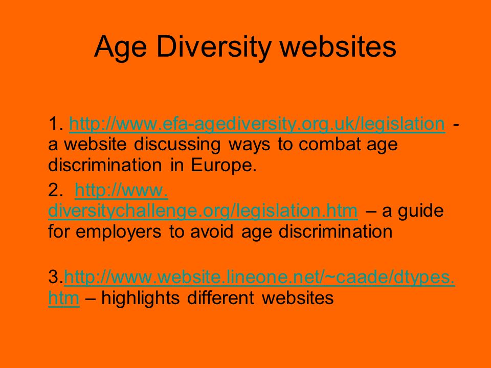Age Diversity websites 1.