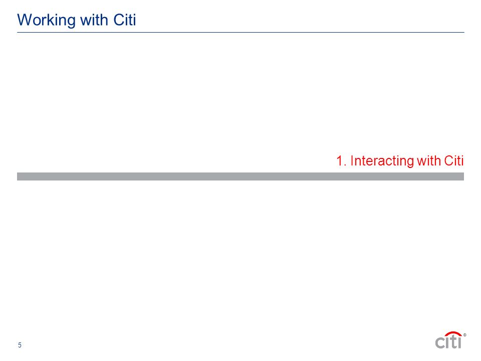 Working With Citi Sabrina Dyer Vice President 2 To Ensure The