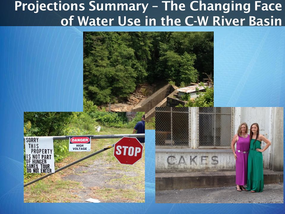 Projections Summary – The Changing Face of Water Use in the C-W River Basin