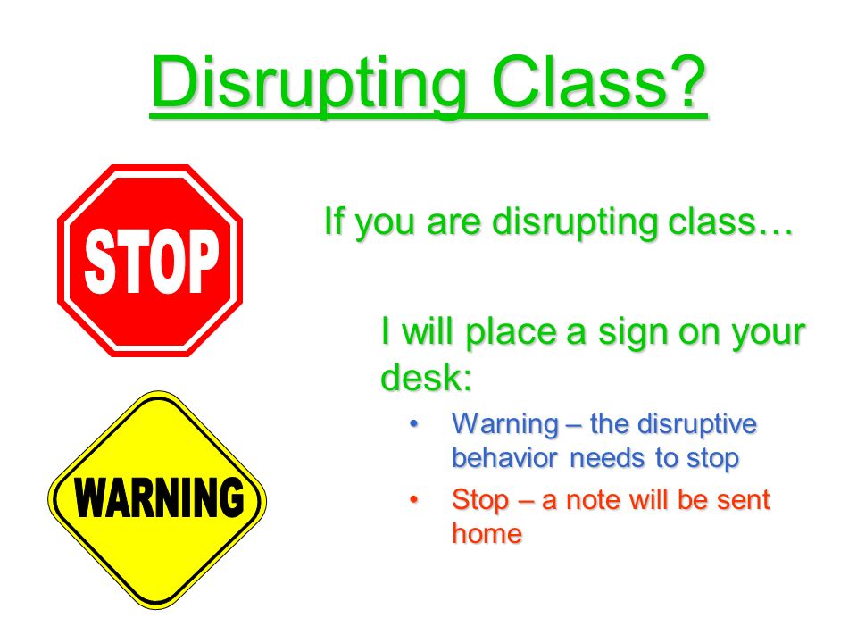 Disrupting Class.