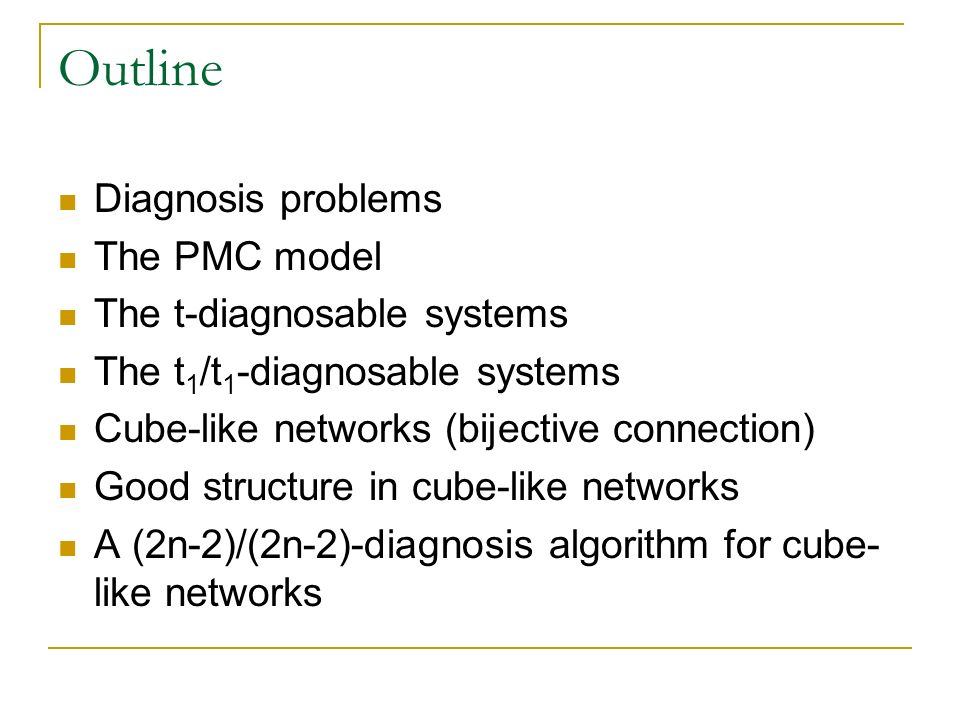 on the connection assignment problem of diagnosable systems