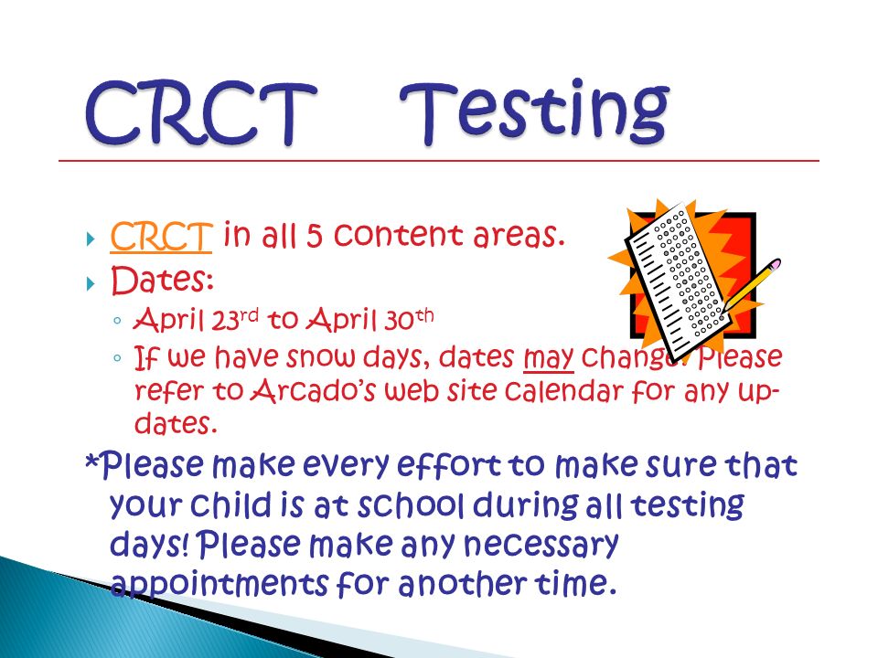 Arcado Elementary School Fourth Grade Curriculum Night 2011/ ppt download