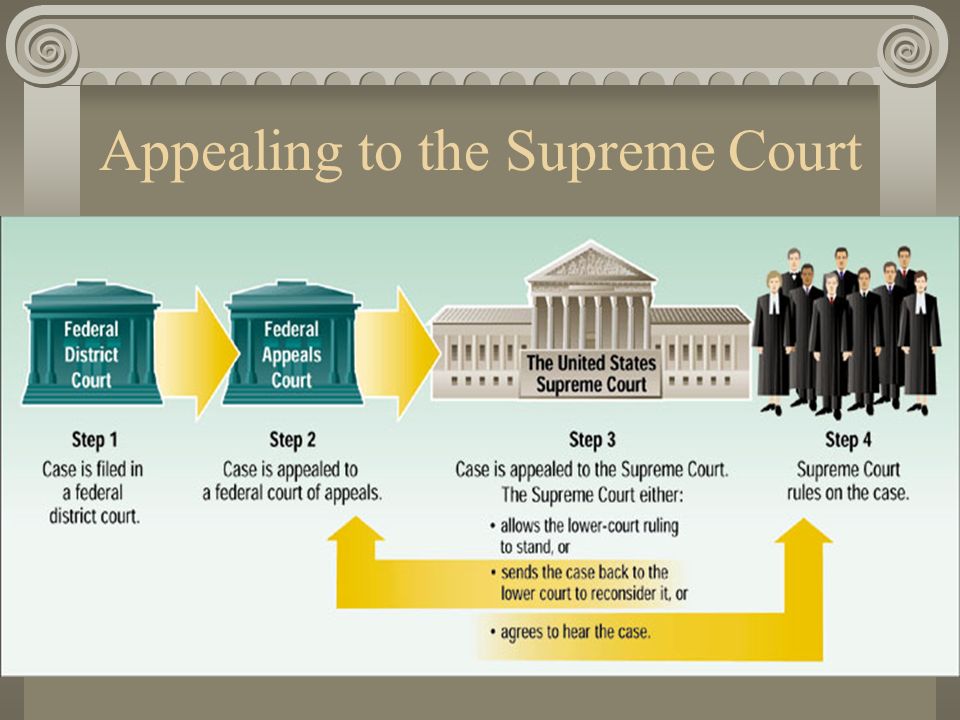 Appealing to the Supreme Court