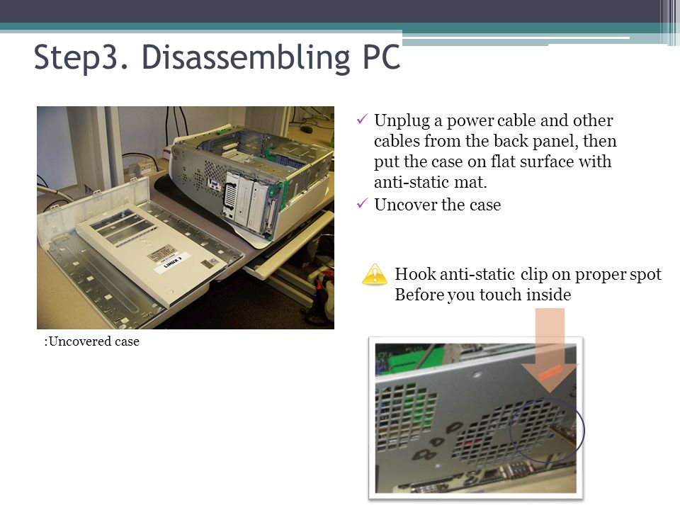 assembling and disassembling of cpu
