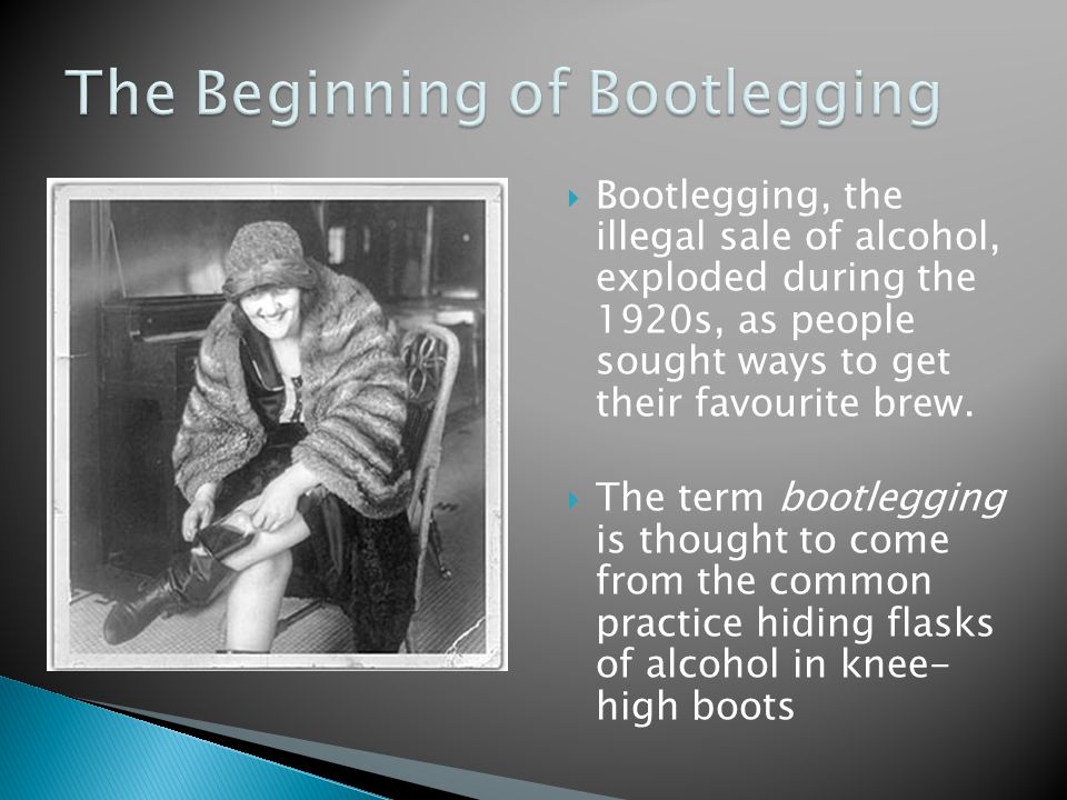 bootlegging and prohibition in canada