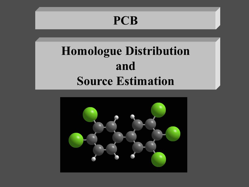 PCB Homologue Distribution and Source Estimation