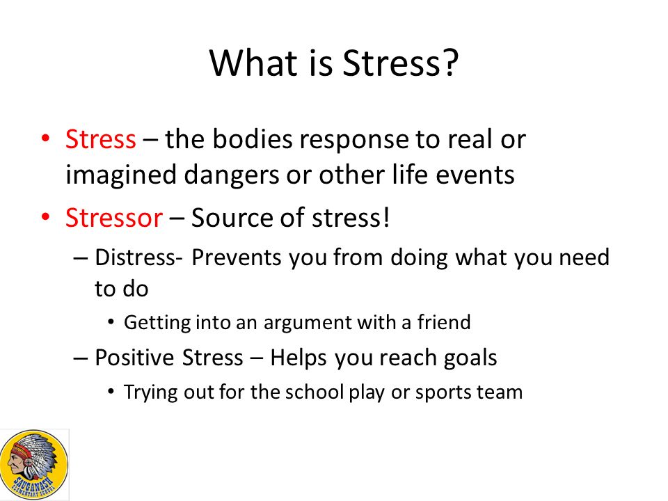 What is Stress.