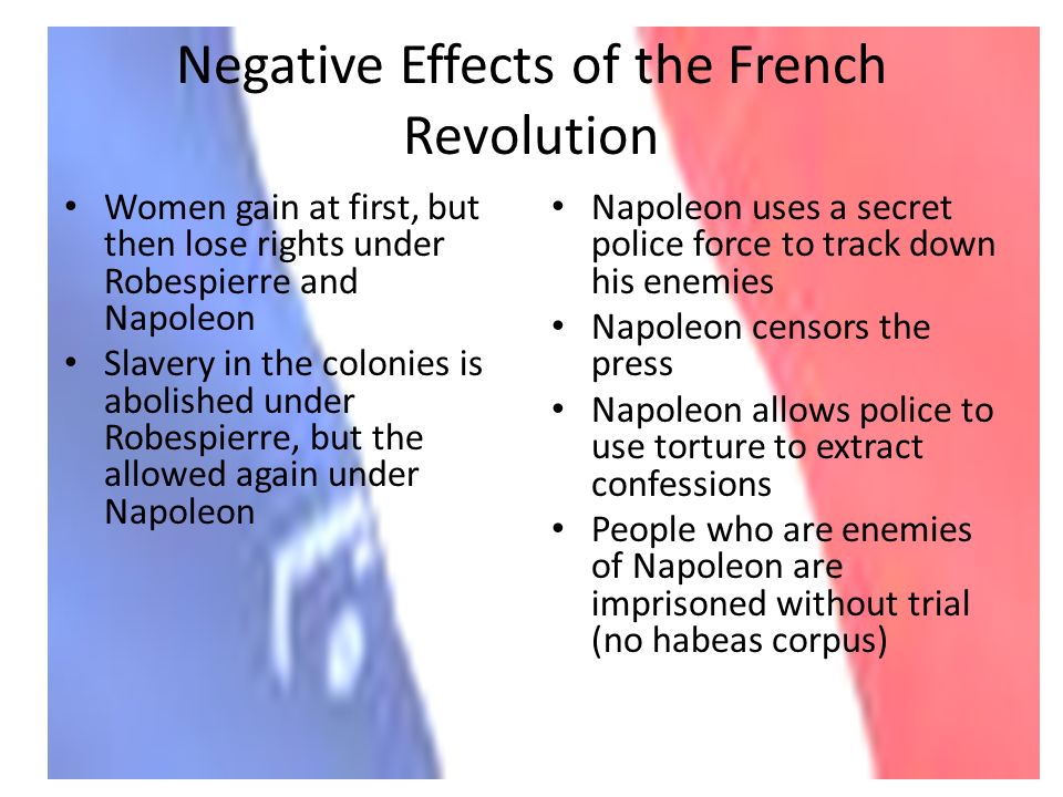 The causes and consequences of the terror in the french revolution causes of the french revolution essay