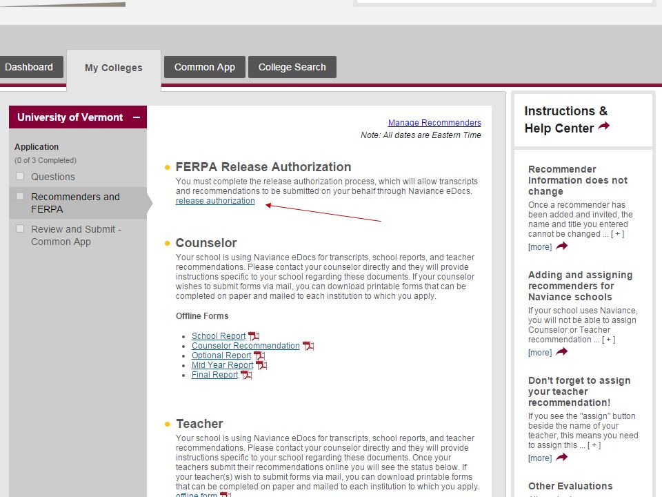 how to request a letter of recommendation on common app how to request letter of recommendation naviance