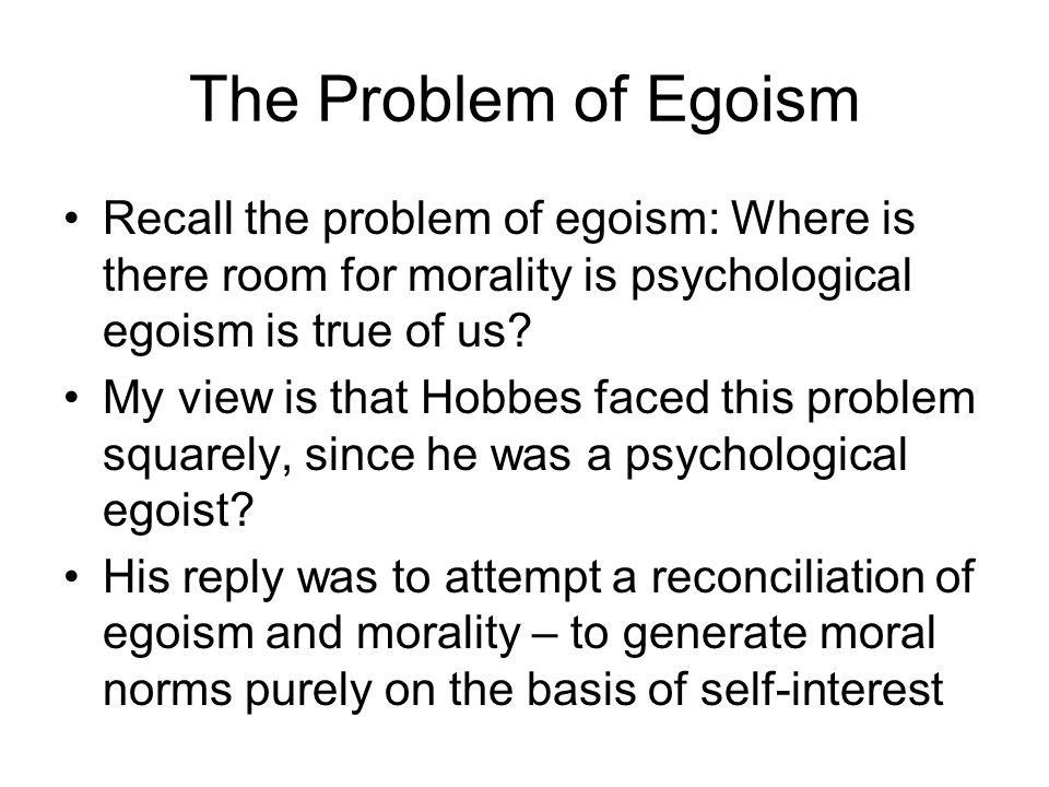 Philosophy E166: Ethical Theory Week Six: Locke on the Other Threats to  Morality: Materialism, Relativism, Egoism, Determinism. - ppt download