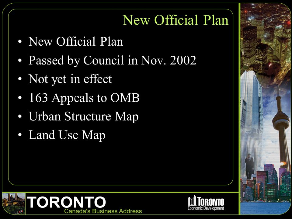 New Official Plan Passed by Council in Nov.
