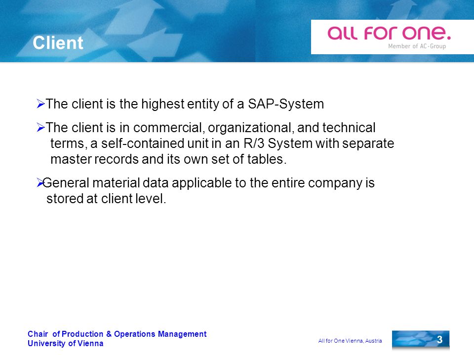 1 Sap Logistic Chair Or Production Operations Management