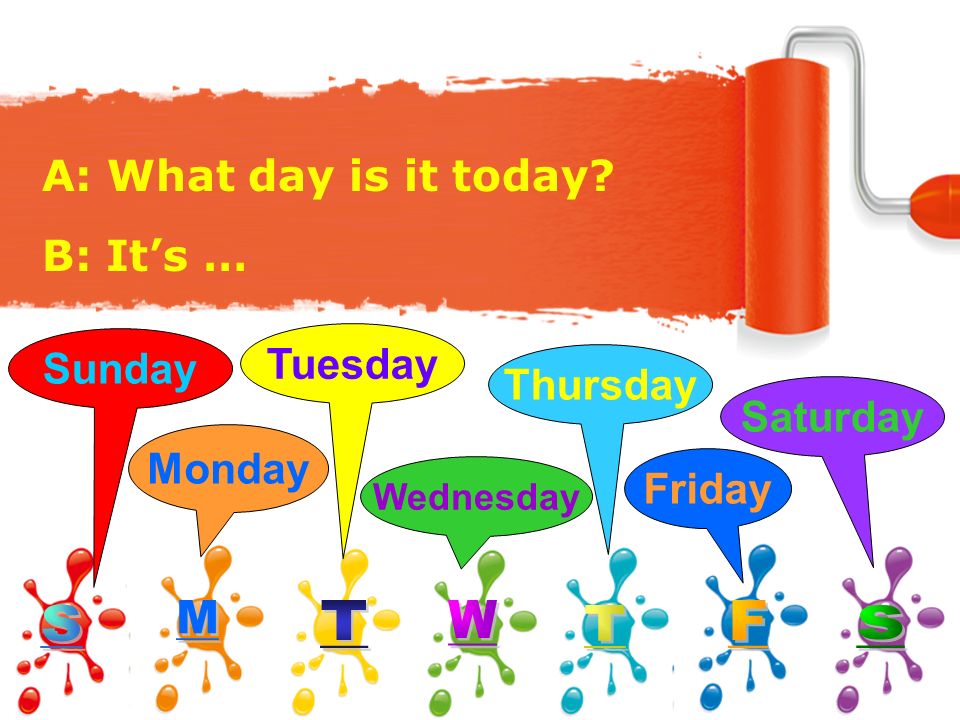 a what day is