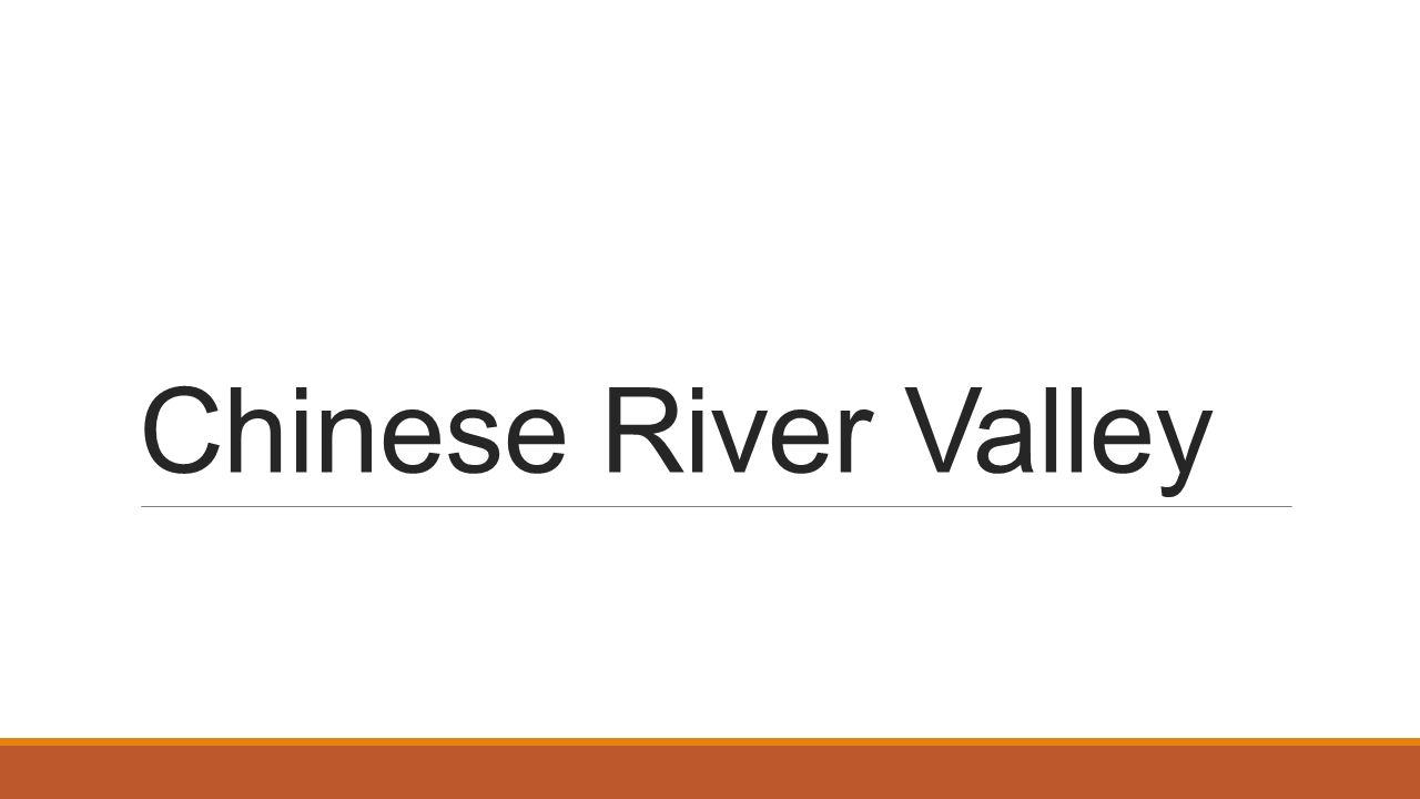 Chinese River Valley