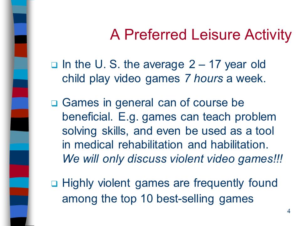 video game violence and public policy organizations against violent video games