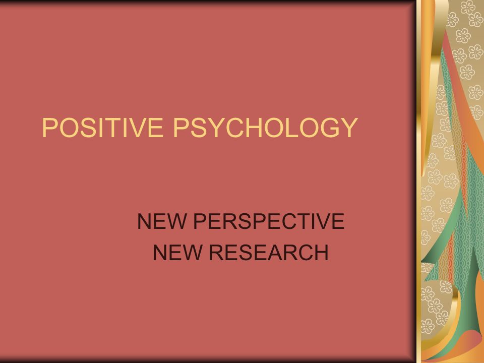 what is positive research