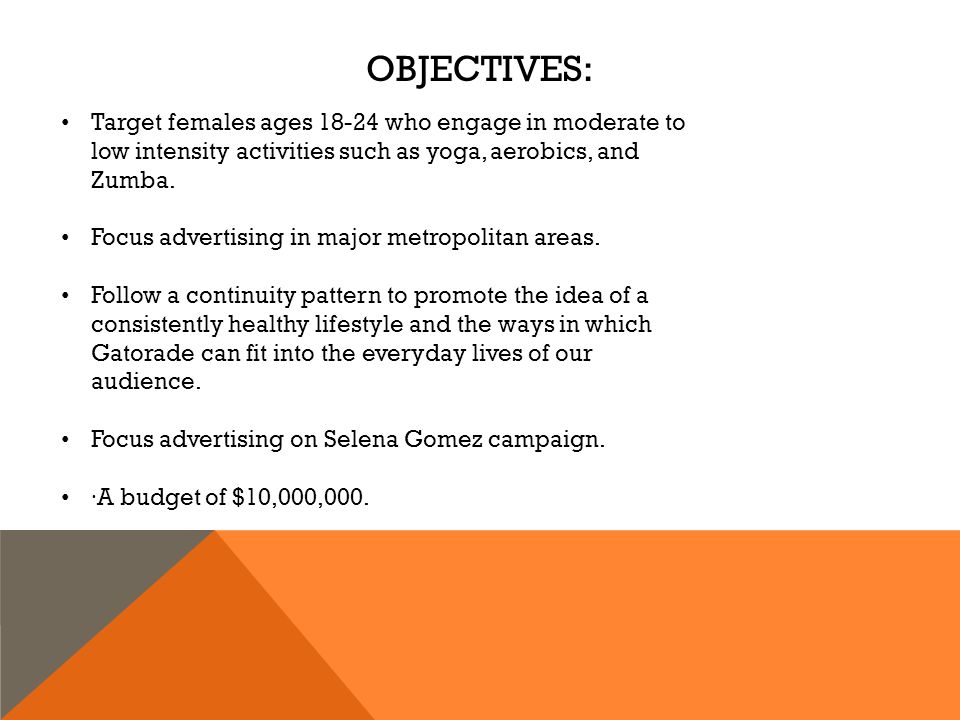 red bull objectives