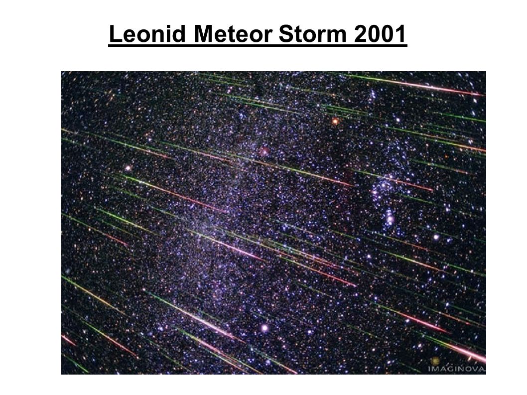Leonid Meteor Storm 2001