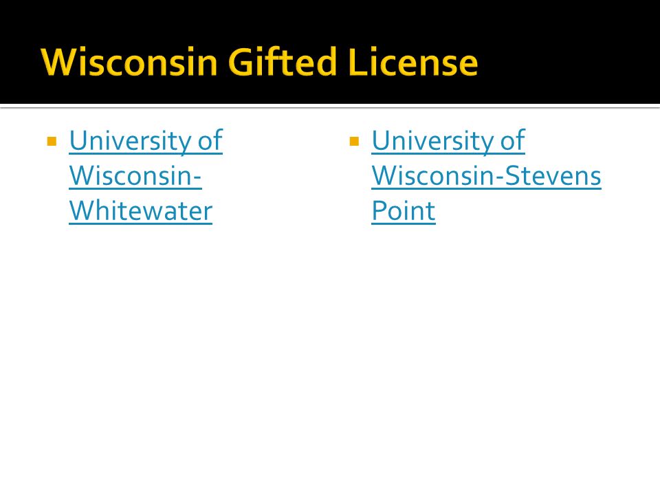  University of Wisconsin- Whitewater University of Wisconsin- Whitewater  University of Wisconsin-Stevens Point University of Wisconsin-Stevens Point