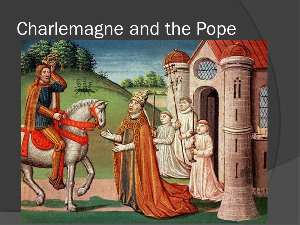 Charlemagne and the Pope