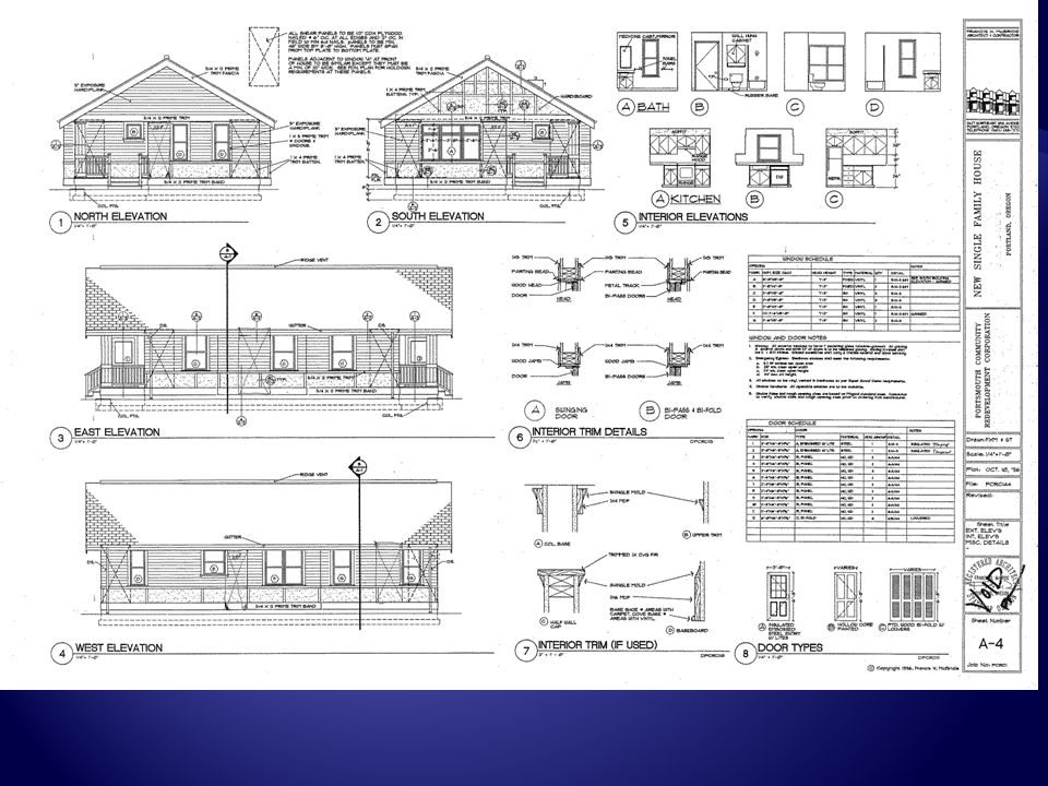 Site Plan Floor Plan Elevations Sections Details Specifications Contract Ppt Download