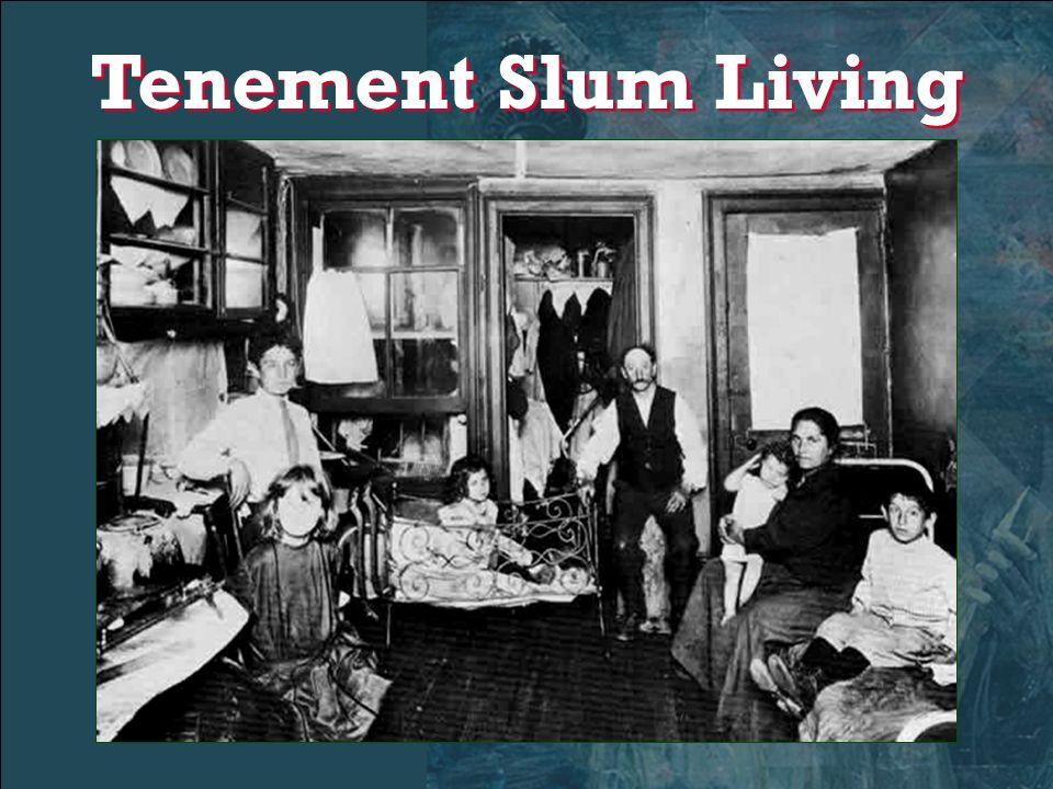 Tenement Slum Living