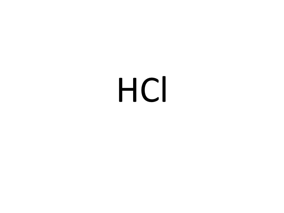 HCl
