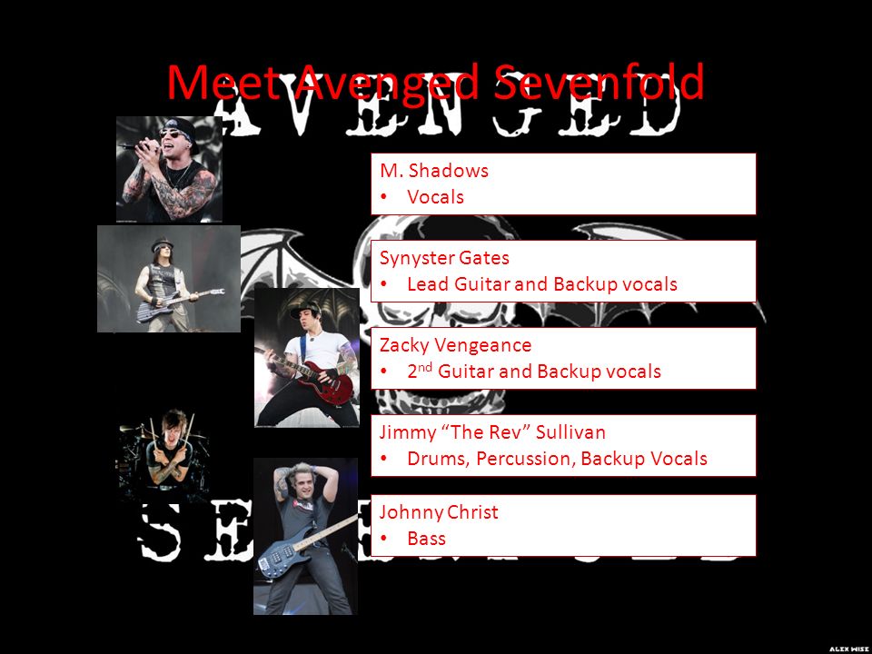 Meet Avenged Sevenfold M.